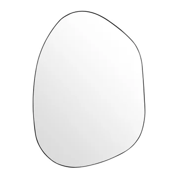 Pollock Metal Frame Wall Mirror, Small, Black