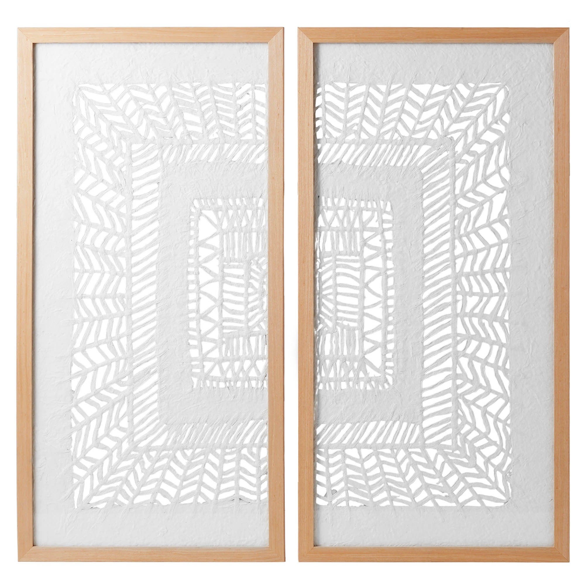 paper framed wall art