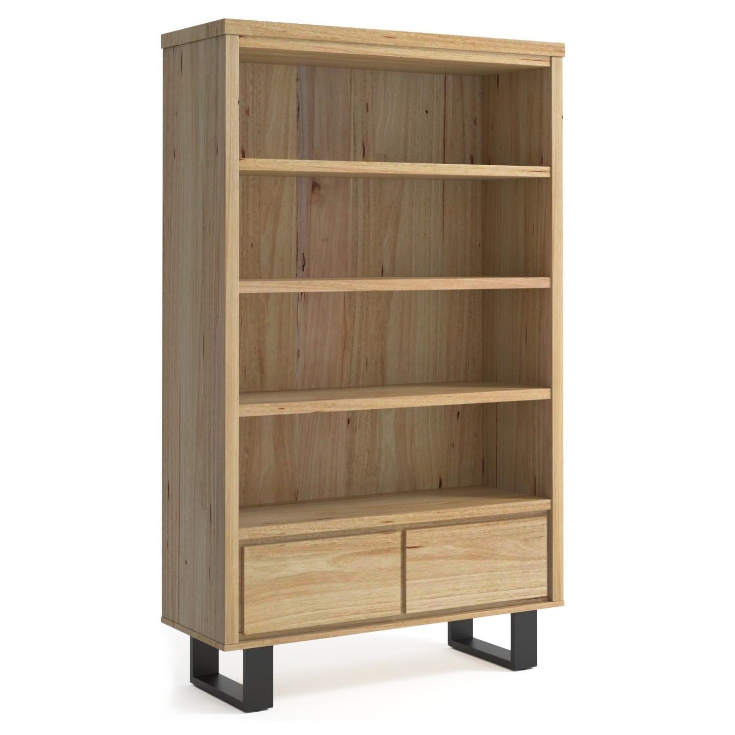 Visterna Messmate Timber & Steel Bookcase