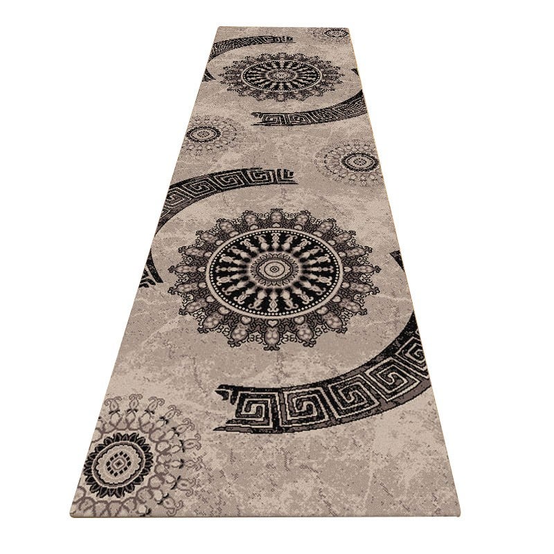 Boston Arcade Modern Runner Rug, 80x300cm, Brown