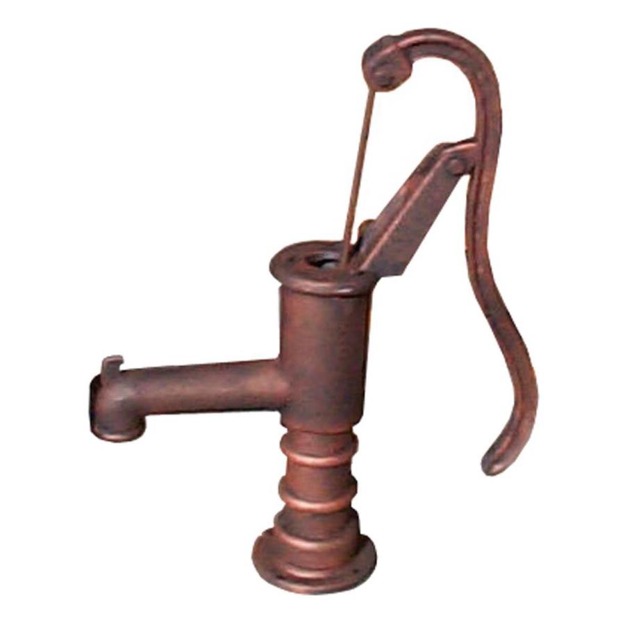 Pitcher Cast Iron Pump Ornament, Antique Bronze