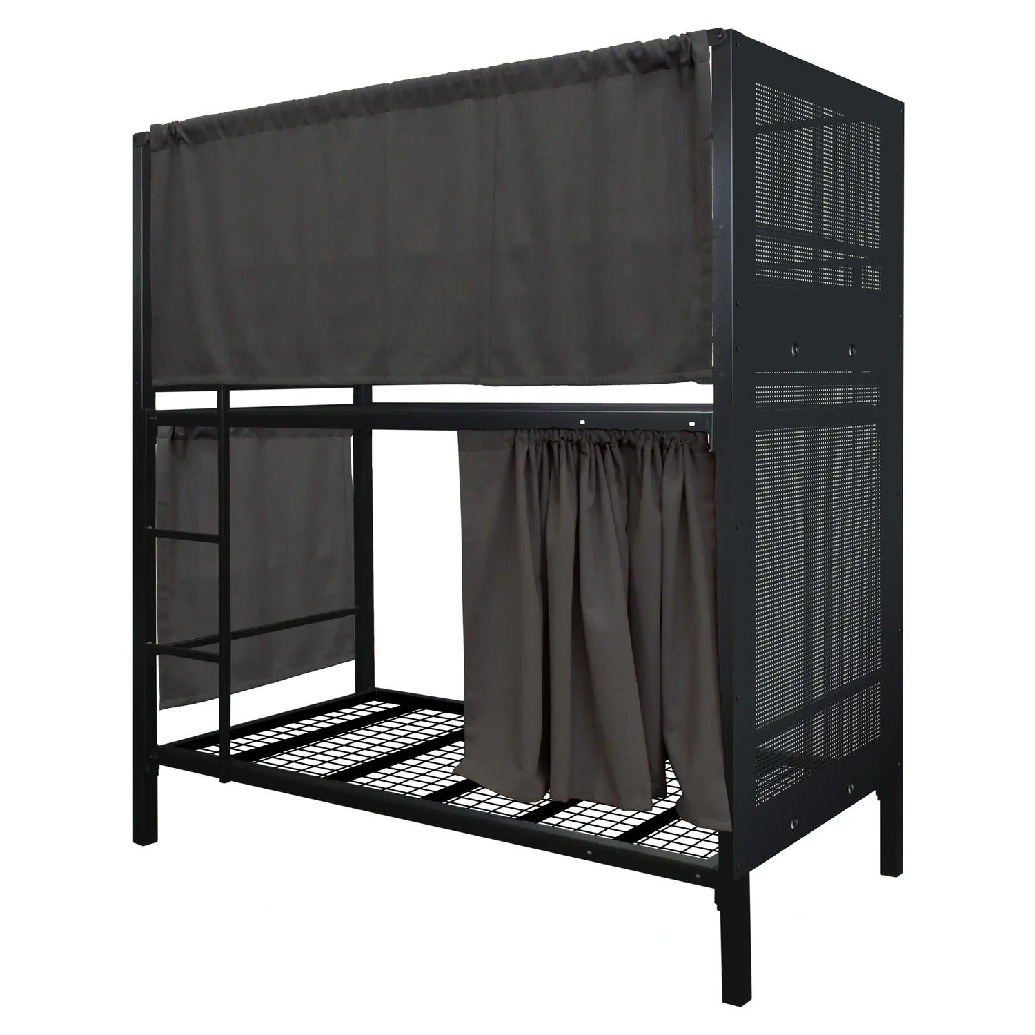Curtain Australian Made Commercial Grade Metal Bunk Bed with Mesh ...