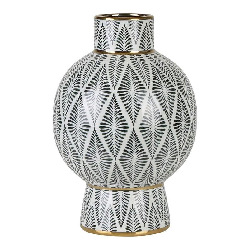 Gatsby Porcelain Neck Vase, Large