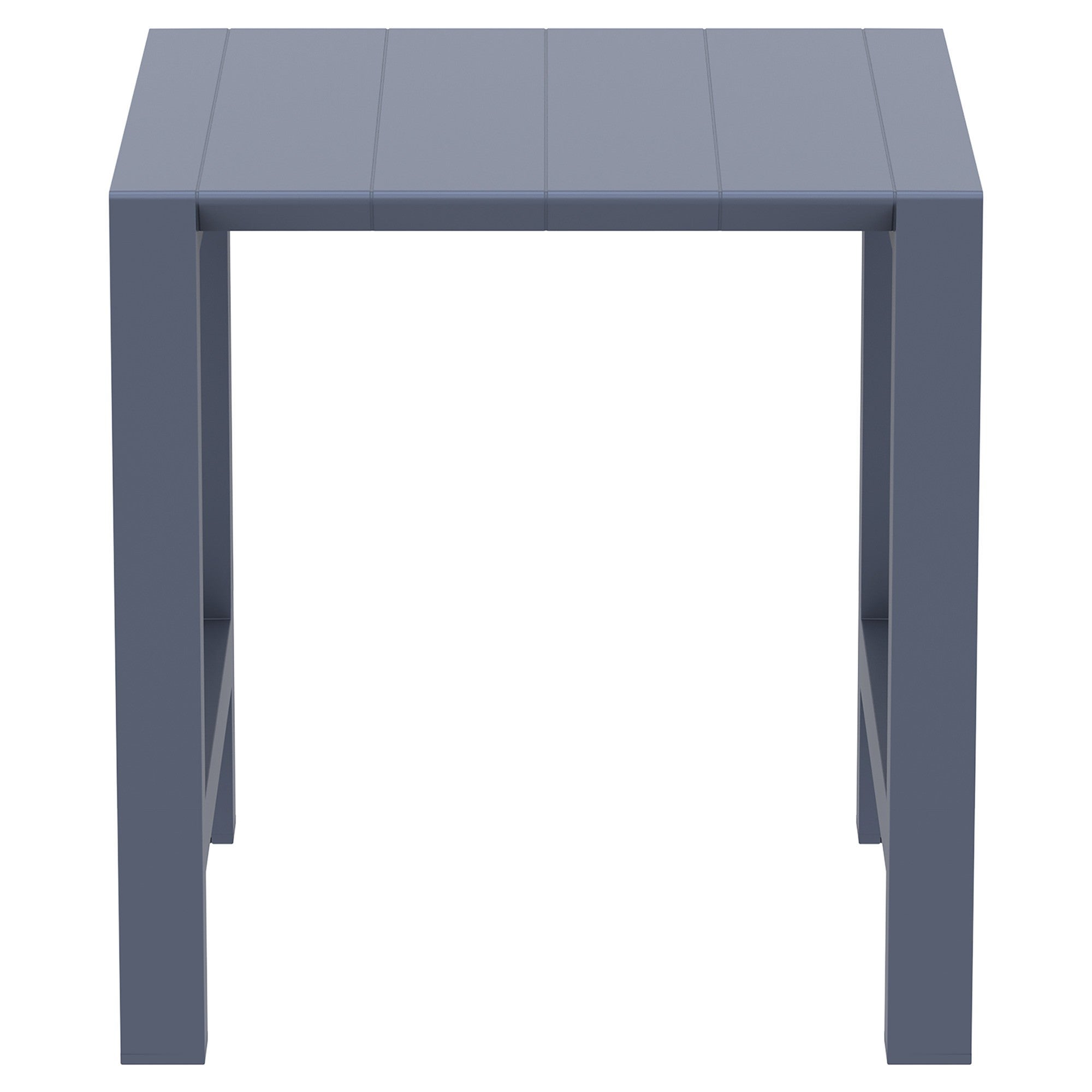 Siesta Vegas Commercial Grade Outdoor Extendible Bar Table, 100-140cm, Grey