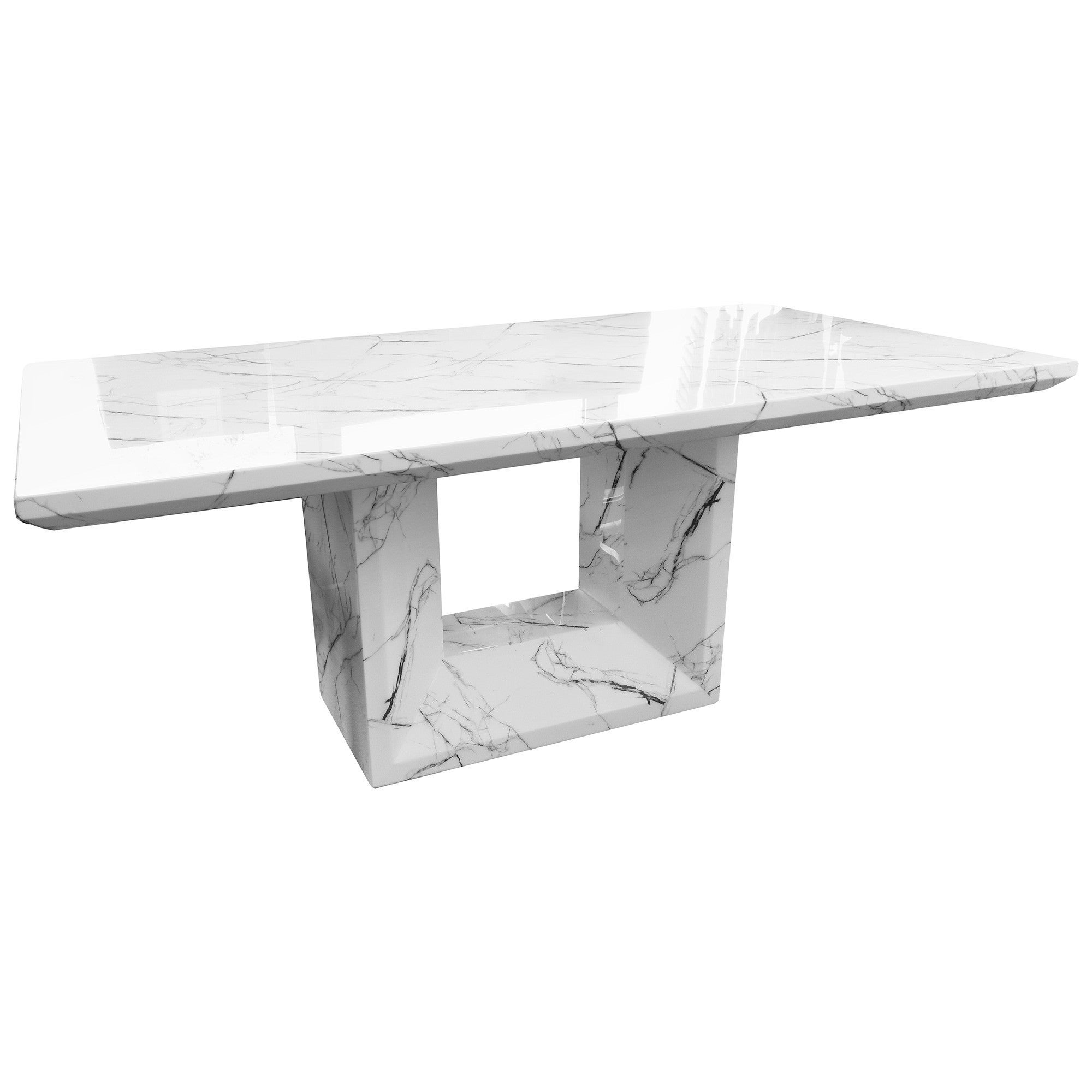 Moreton Marble Dining Table, 200cm