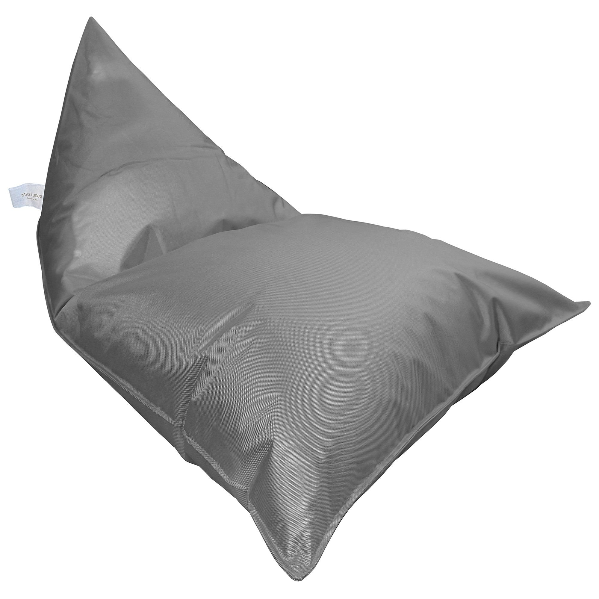 Malibu Fabric Indoor / Outdoor Bean Bag Cover, Silver