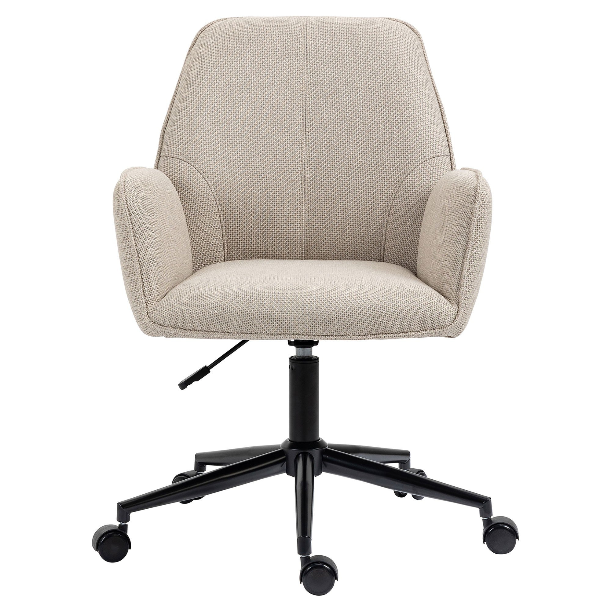 Hecate Fabric Gas Lift Office Chair, Beige