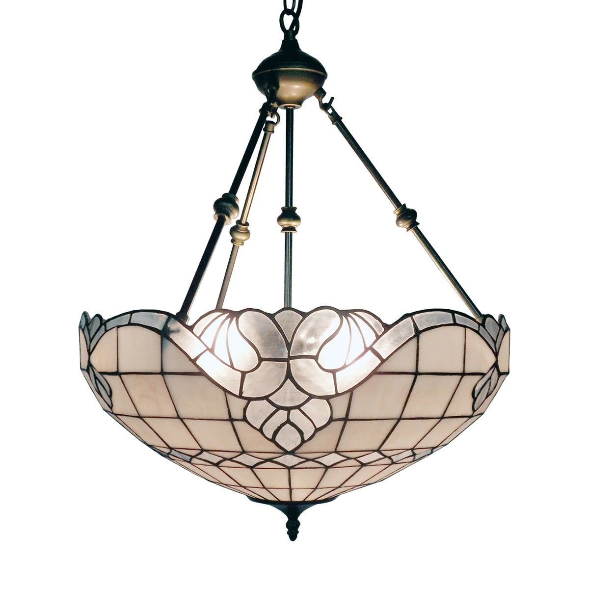 Vienna Tiffany Style Stained Glass Pendant Light