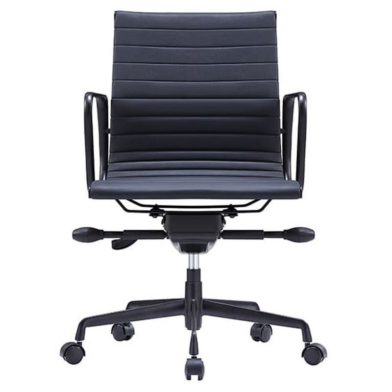 Volt PU Leather Boardroom Chair, Black