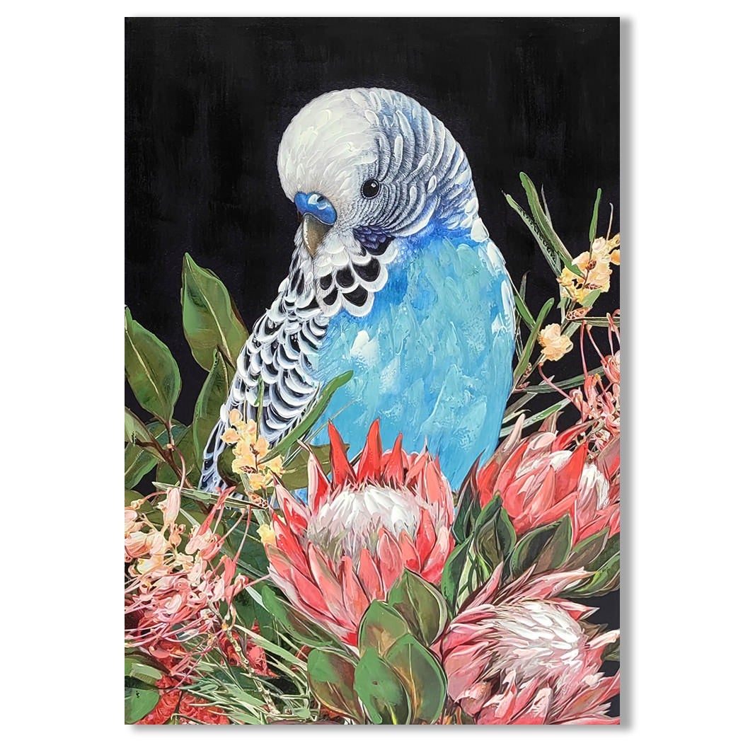 Budgie orders painting