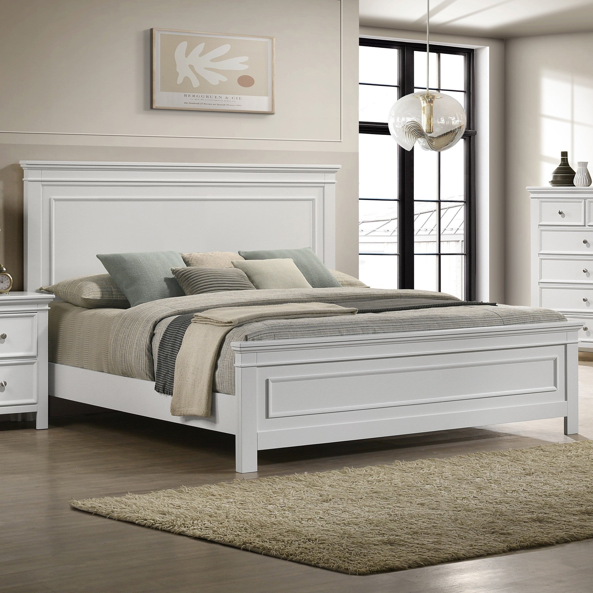 Corio Wooden Bed, Double