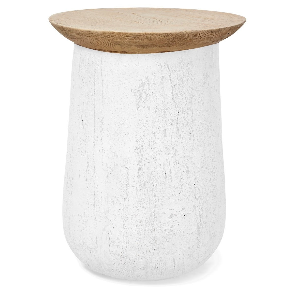 Venice Magnesia Indoor / Outdoor Round Side Table