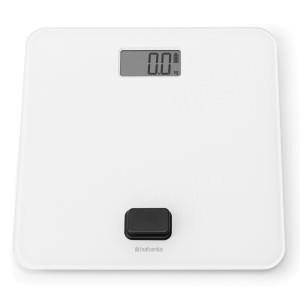 Brabantia Battery Free Bathroom Scale, White