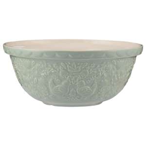 Mason Cash Home To Roost Mixing Bowl - 29cm, 4L Capacity, Embossed Hen & Cockerel Design, Earthenware, Dishwasher Safe - View #3