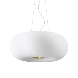 Arizona Pleated Glass Pendant Light, Large