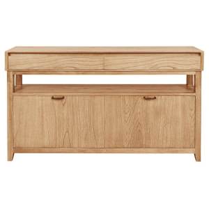 Clark Timber Shoe Rack, 130cm, Oak