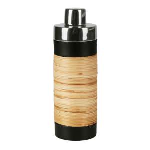 Shaker Rattan Insert Kotara Wood & Rattan Cocktail Shaker
