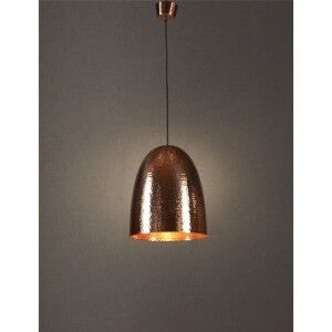 Antique hammered copper online pendant lighting