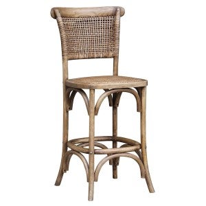 Timber Rattan Stools Tennessee Oak Timber & Rattan Counter Stool