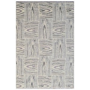 Laxmi Hand Knotted Fine Wool Rug, 160x230cm, Ivory