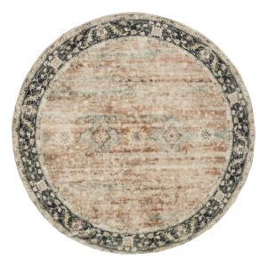 Rann Transitional Round Rug, 120x120cm