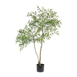 Potted Artificial Nandina Tree, 120cm