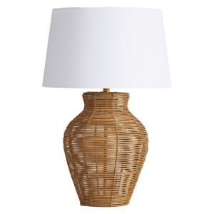 Casa Rattan Base Table Lamp