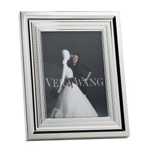 Wedgwood Vera Wang with Love Silver Plated Metal Picture Frame, 5x7"