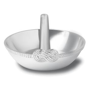 Wedgwood Vera Wang Infinity Silver Plated Metal Ring Catcher