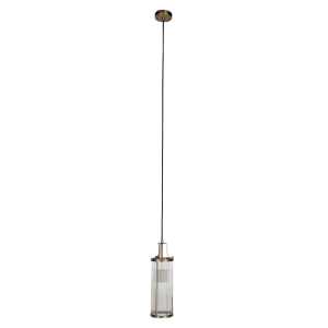 Marlene Glass & Iron Pendant Light