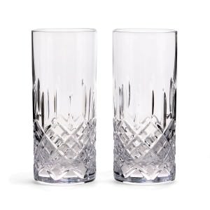 Royal Doulton Ashmere Crystal Highball Tumbler, Set of 2