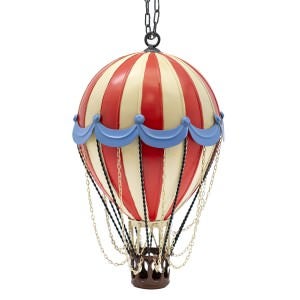 Auron Metal Hot Air Balloon Hanging Ornament