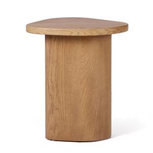 Solstice Wooden Side Table, Oak