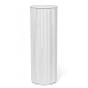 Nomad Round Plinth, Large, White