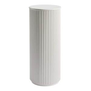 Nomad Round Plinth, Medium, White
