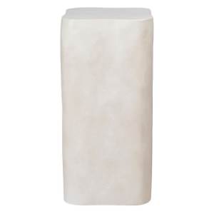 Lucca Concrete Plinth, Medium, Oyster