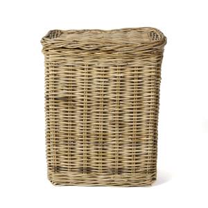 Banyan Lidded Cane Laundry Hamper