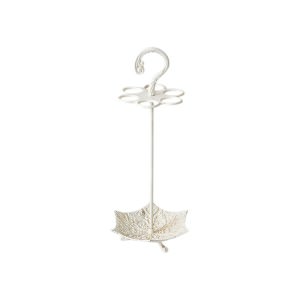 Morgane Cast Iron Umbrella Stand, Antique White