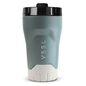 Vssl Rift Stainless Steel Insulated Travel Tumble, 295ml, Wild Sage