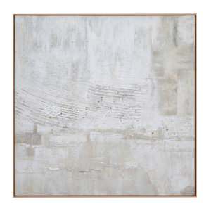 "Clear Mind" Framed Oil Hand Painted Abstract Canvas Wall Art, Type A, 120cm