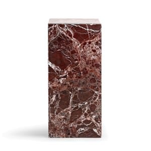 Cubie Turkish Marble Plinth, Medium