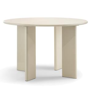 Omni Round Dining Table, 120cm, Ecru