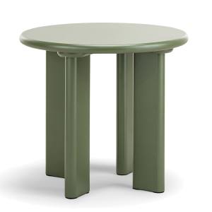 Omni Round Side Table, Olive
