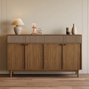 Bolma Wooden 4 Door 4 Drawer Sideboard, 150cm