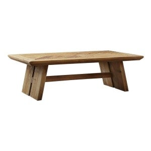 Amalfi Elroi Reclaimed Pine Timber Coffee Table, 130cm