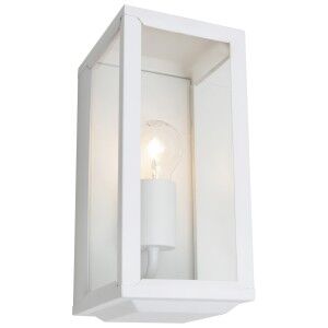 Anglesea IP44 Outdoor Wall Lantern, White