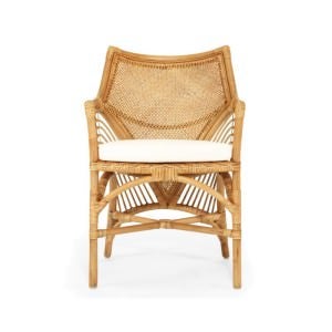 Vallon Rattan Carver Dining Chair