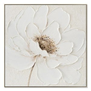 Emora Bloom Framed Enhanced Canvas Wall Art Print, 80cm