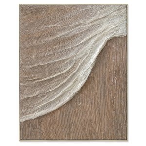 Ondina Framed Enhanced Canvas Wall Art Print, 100cm