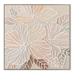 Alora Bloom Framed Enhanced Canvas Wall Art Print, 80cm